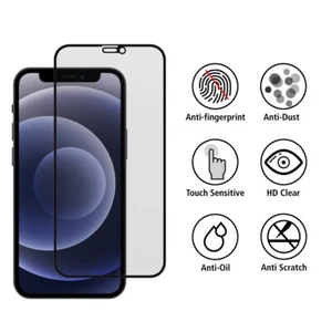 Matte TemperedGlass Screen Protector for iPhone12/Pro Touch Sensitive Dirt Proof - Picture 1 of 7