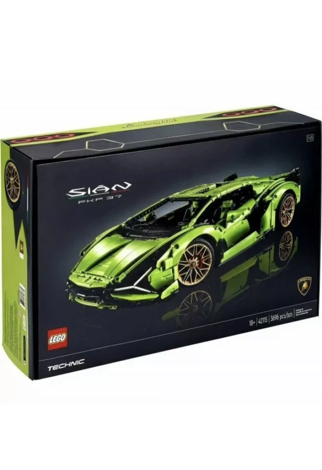 Factory Sealed LEGO TECHNIC Lamborghini Sian FKP 37 42115 Retired Rare To Find - Image 1 of 1