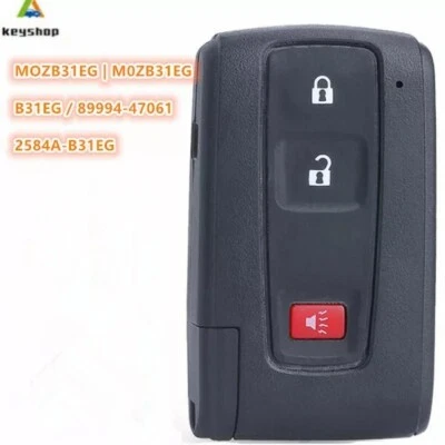UNLOCKED FOR TOYOTA PRIUS 2005 - 2009 SMART KEY REMOTE FOB MOZB31EG 89994-47061 Foto 1 de 4
