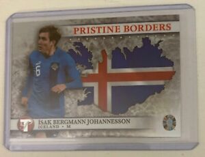 Isak Bergmann Johannesson 2023-24 Topps Pristine Euro Refractor Pristine Borders