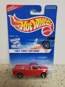 1997 Hot Wheels First Editions #2 Ford F-150 toy car new in box NIB - Picture 1 of 2