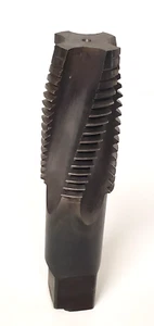 Gebogener oder spiralförmiger Handgewindebohrer 1 1/8" x 6" Stahl Handgewindebohrer - Bild 1 von 7