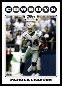 2008 Topps Patrick Crayton Dallas Cowboys #159 - Picture 1 of 2