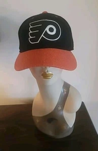 Vintage Philadelphia Flyers NHL Wool Hat W/Leather Adjustment Baseball Cap 2015 - Picture 1 of 8