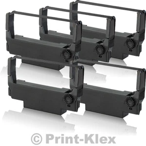 5x nastri per caratteri compatibili per Epson ERC38 nastro a colori BK Office Light - Foto 1 di 11