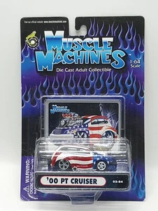 Muscle Machines 1:64 Scale Stars & Stripes 2000 Chrysler PT Cruiser - Picture 1 of 2