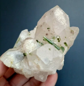 Tourmaline With Quartz From Kunar,Afghanistan. - Picture 1 of 5