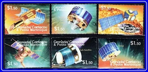 GRENADA-GR.= ASTRONOMIE / RAUMSONDEN x6 BRIEFMARKEN POSTFRISCH - Bild 1 von 1