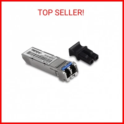 TRENDnet SFP to RJ45 100Base-FX Multi-Mode LC Module, TE100-MGBFX, Compatible wi - Image 1 of 2