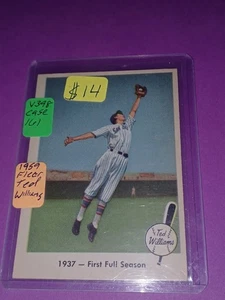 1959 Fleer Ted Williams #8 Ted Williams schöne seltene Karte - Bild 1 von 2