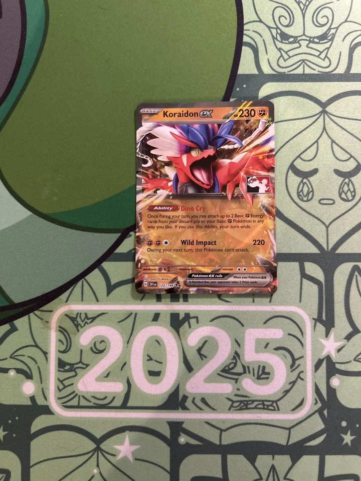 Koraidon ex 125/198 Prize Pack Series Cards Holo - Image 1 of 1