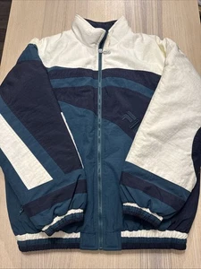 Vintage Fila Authentic Apparel Padded Windbreaker Jacket, Size L - Picture 1 of 11