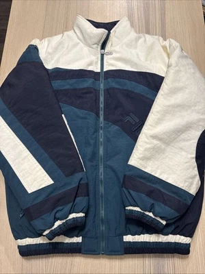 Vintage Fila Authentic Apparel Padded Windbreaker Jacket, Size L - Image 1 of 4