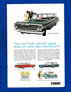 Chevy Wagons '59 - Nomad, Brookwood, Parkwood & Kingswood... Quello che vuole l'America! - Foto 1 di 1