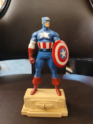 MINI ESTATUA MARVEL CAPITÁN AMÉRICA 2001 DISEÑOS BOWEN EDICIÓN LIMITADA 1841/2000 Foto 1 de 4