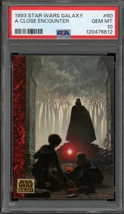 PSA 10 1993 Star Wars Galaxy A Close Encounter #60 - Picture 1 of 2