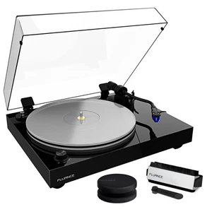 Tocadiscos de referencia Fluance RT85 con kit de limpieza de peso de disco y vinilo - Imagen 1 de 9