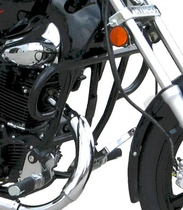 Paramotore Spaan acciaio nero Ø 30mm specifico per Suzuki Intruder 125 e 250 - Picture 1 of 1