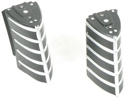 Chevrolet Impala 1967; guardabarros delantero faro esquina moldura; diestro y derecho; par Foto 1 de 3