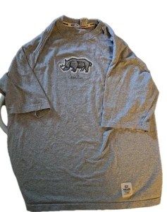 Ecko Stolen Classics Y2K Shirt Mens 3XL Gray Rhino Logo Graphic Tee  - Afbeelding 1 van 4
