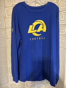 Los Angeles Rams NFL & Nike Logo Long Sleeve 2XL Dri Fit Shirt - Bild 1 von 7