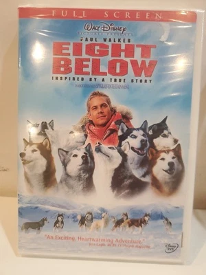 Disney Eight Below (DVD, 2006, Full screen) Paul Walker,  PG (NEW SEALED) - Image 1 of 4