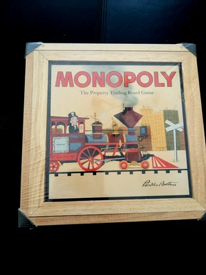  monopoly  wooden box new and sealed 2003 - Image 1 of 4