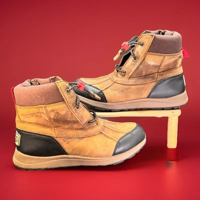 UGG Turlock снег ботинки детский размер 5 кожи водонепроницаемый 3M Thinsulate изоляции - Изображение 1 из 4