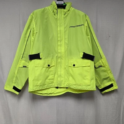 Firstgear Women's Splash Rain Jacket  Hi Viz Yellow Large *CLOSEOUT WAS $89.95* - Imagem 1 de 4