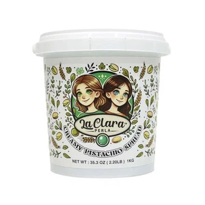 Lote de 6 cremosos pistachos para untar 35,3 oz 1 kg ea 6 kilos / 13,22 lb - Imagen 1 de 8