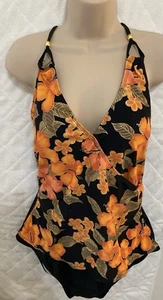 NWT Your best Look lined tummy control 1 pc swimsuit swimwear size 18 padded bra - Picture 1 of 20