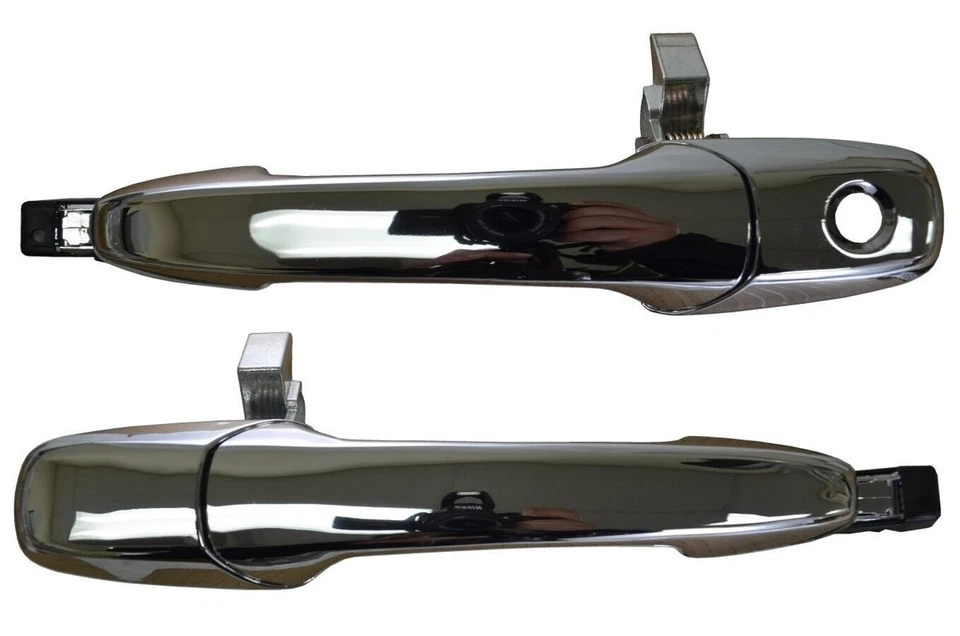 fits 2005 to 2014 Ford Mustang Exterior Door Handle Front Left Right Chrome ABS Foto 1 de 4