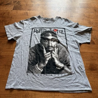 Camiseta Poetic Justice Tupac Shakur 2Pac XXL Foto 1 de 4