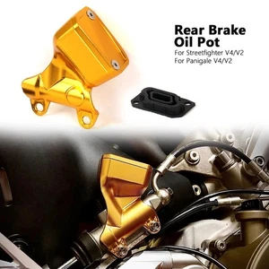 Side Rear Brake Reservoir Oil Pot Kit For Ducati Panigale V2 Streetfighter V4 - Bild 1 von 10