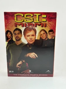 NEW SEALED - CSI: Miami Complete 4th Season On DVD Standard Box Set - Picture 1 of 5