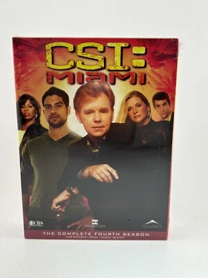 NEW SEALED - CSI: Miami Complete 4th Season On DVD Standard Box Set - Image 1 of 4