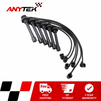 Ignition Wire Set 5mm for 2001-2002 Mitsubishi Montero Sport V6 3.0L 3.5L - Image 1 of 4