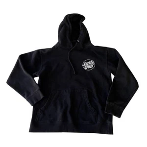 Original Santa Cruz Black Hoodie Sweatshirt Skateboarding - Picture 1 of 5