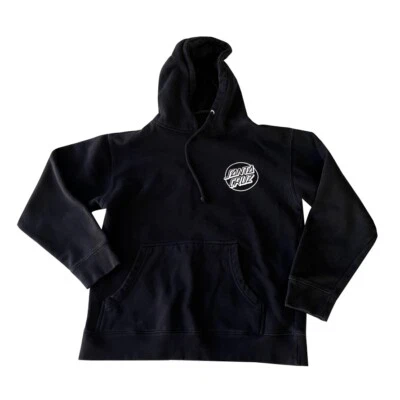 Оригинальная черная толстовка с капюшоном Santa Cruz для скейтбординга - Изображение 1 из 4