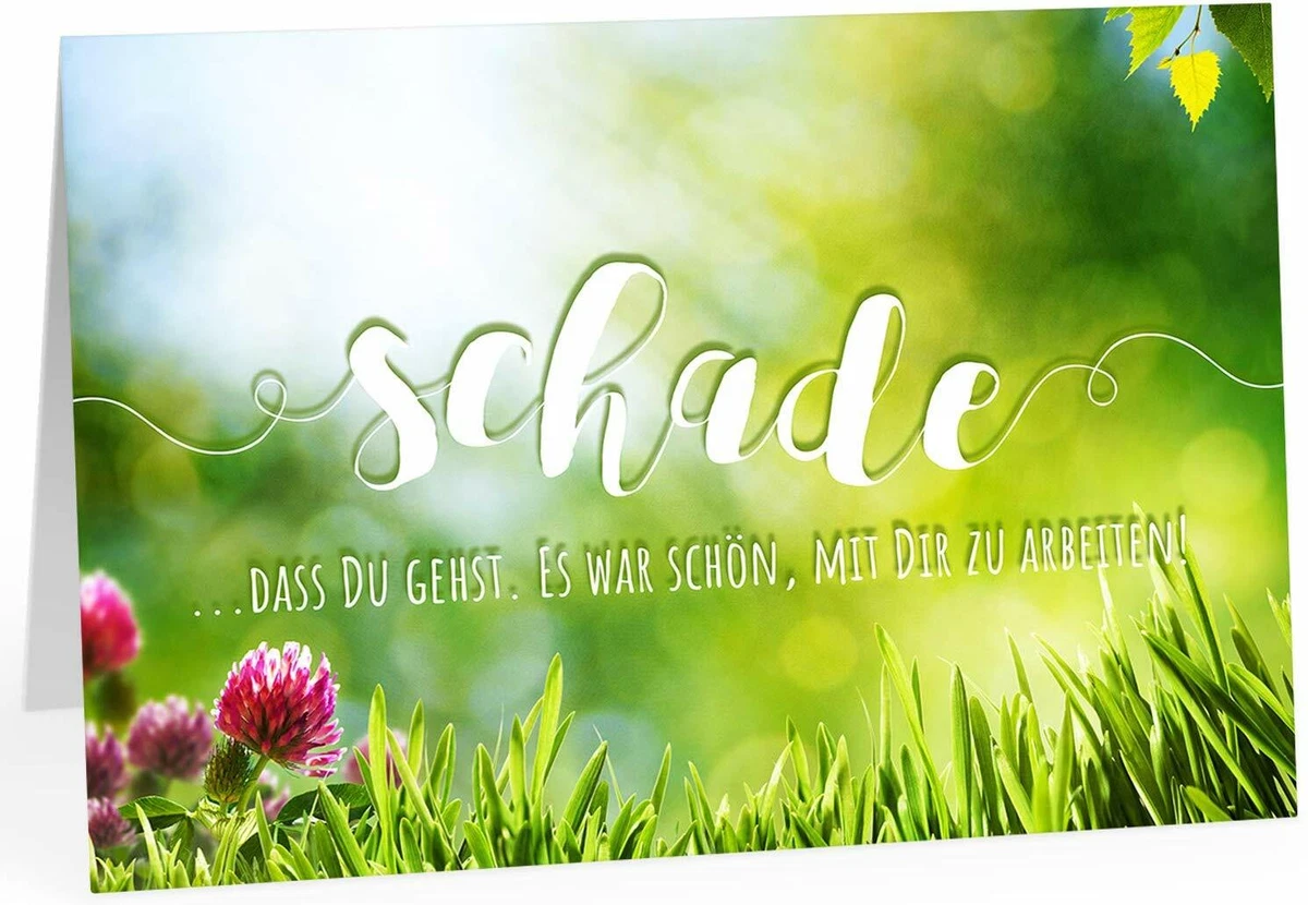 Abschiedskarte Für Kollegen Mit Umschlag – 27x20,6 Cm, Witziges Design Für Ruhestand & Beruflichen Abschied
