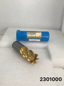6 Flutes 1-1/4" x 1-1/4" x 2" x 4-1/2" Niagara Cutter HSS Square End Mill TiN - Picture 1 of 8