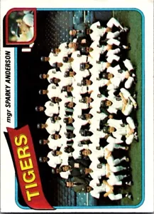 1980 Topps #626 Detroit Tigers / Sparky Anderson HOF *NM* - Bild 1 von 2
