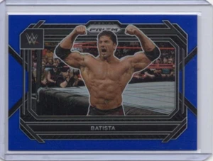 BATISTA WWE 2023 Panini Prizm Blue 104/199 #8 Card - Imagen 1 de 2