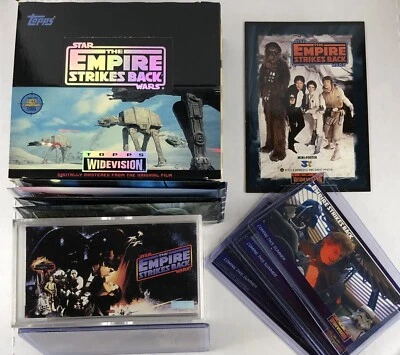 Topps Star Wars Empire Strikes Back Widevision 1-144, Mini 3, C7 C8, P1-P6, 0 - Image 1 of 4