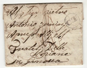 7304 GENOVA TO GENOVA 1841 WITH TEXT - Picture 1 of 1