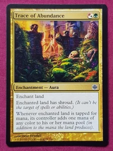 Magic The Gathering ALARA REBORN TRACE OF ABUNDANCE green/red/white card MTG - Picture 1 of 2