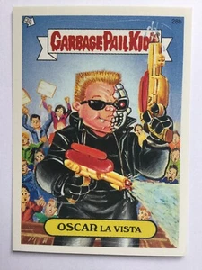 Garbage Pail Kids All New Series 2 Topps Sticker 28b Oscar La Vista Terminator - Picture 1 of 2