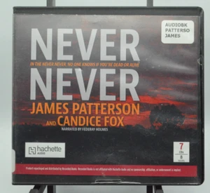 NEVER NEVER by James Patterson Audiobook on CD (2017, Unabridged) - Picture 1 of 2
