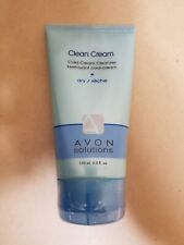 Avon Solutions Clean Cream Cold Cream Cleanser For Dry Skin 5oz 150ml New Sealed
