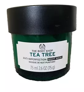 The Body Shop Tea Tree Anti-Imperfection Night Face Mask 75ml Discontinued Rare - Picture 1 of 8